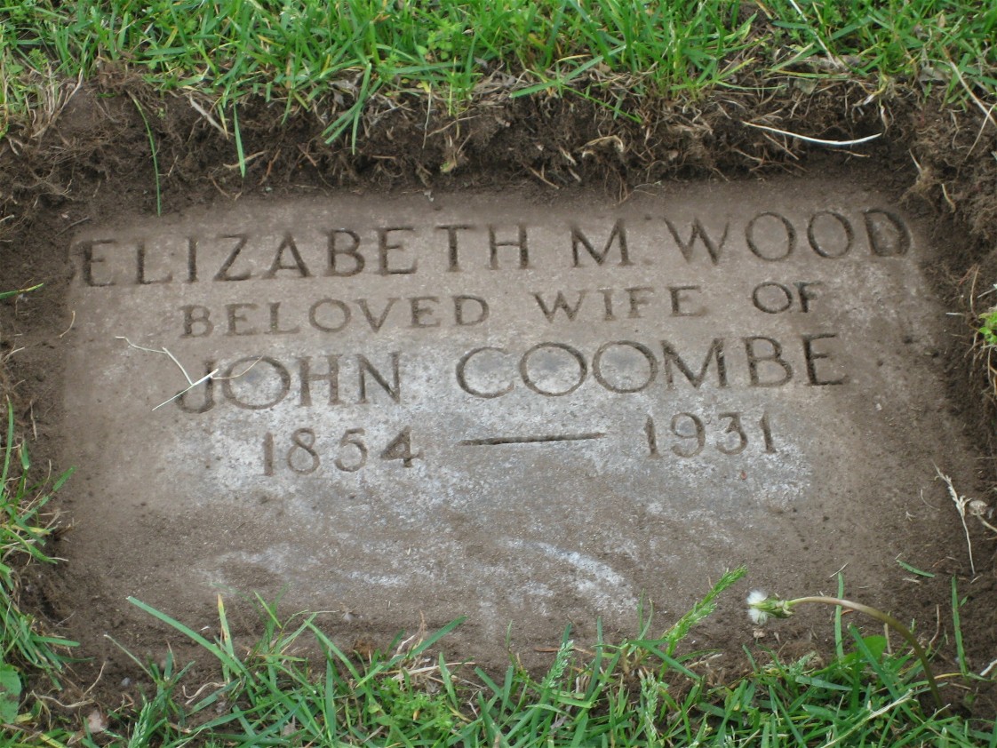 elizabeth coombe grave